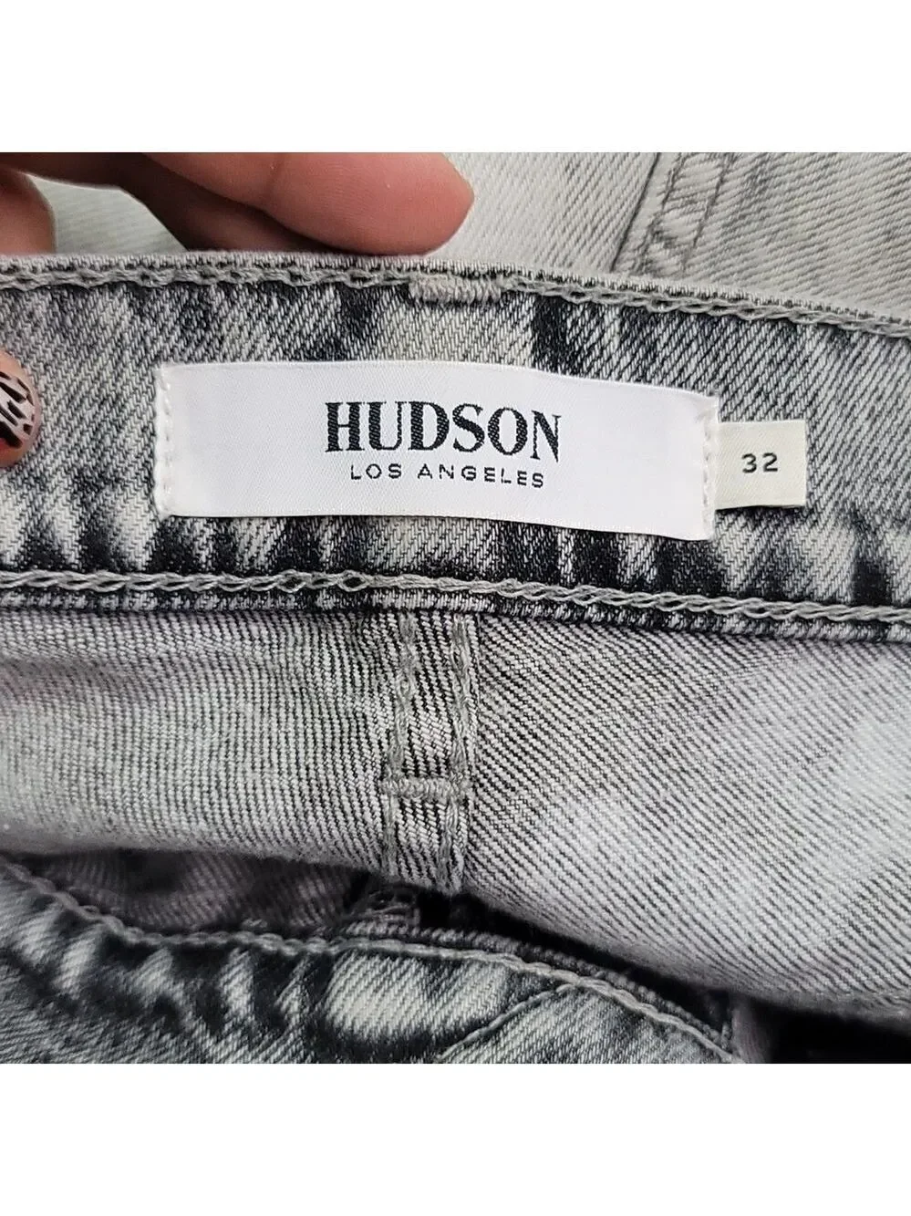 Copy - Hudson Zack Skinny Jean in color Polar